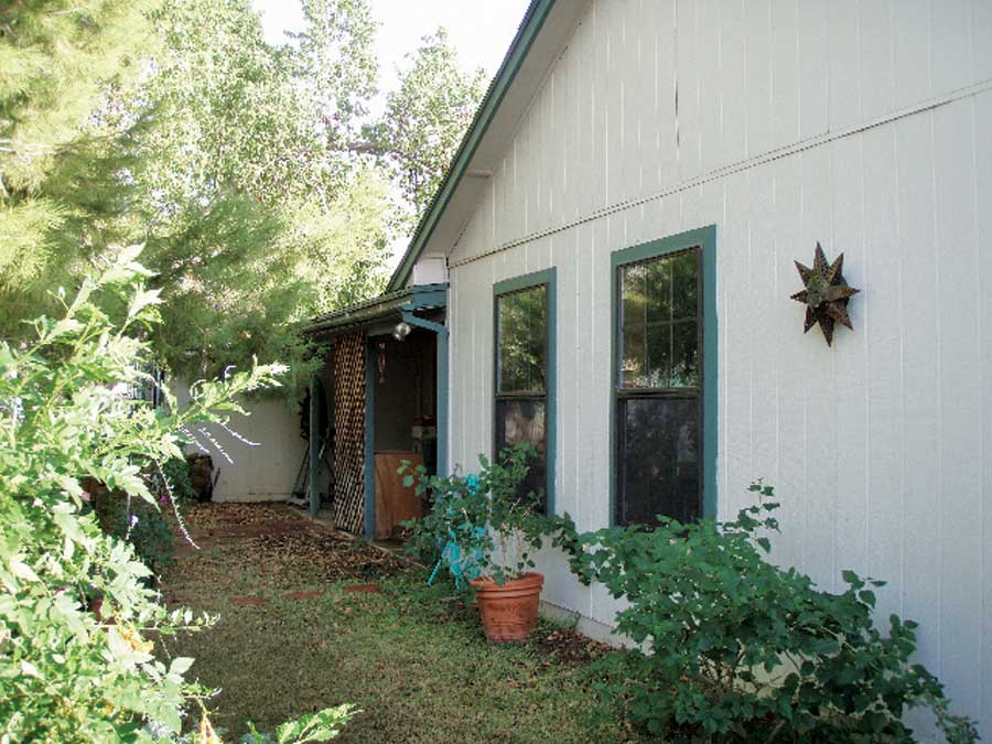 The back porch is ripe for expansion.